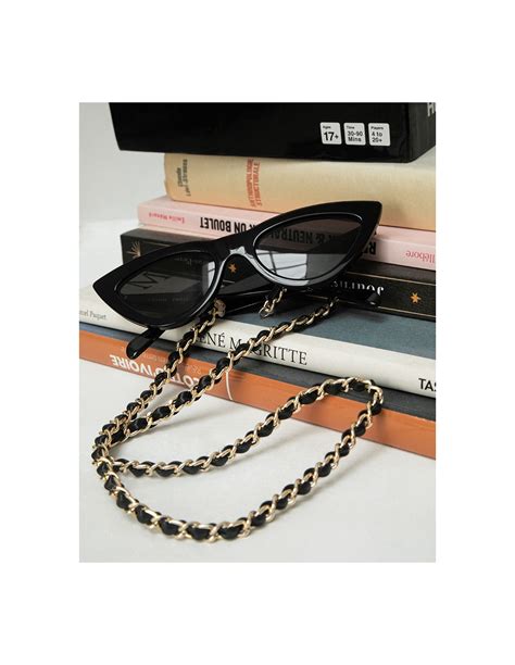 chaîne pour lunettes chanel|lunette Chanel femme.